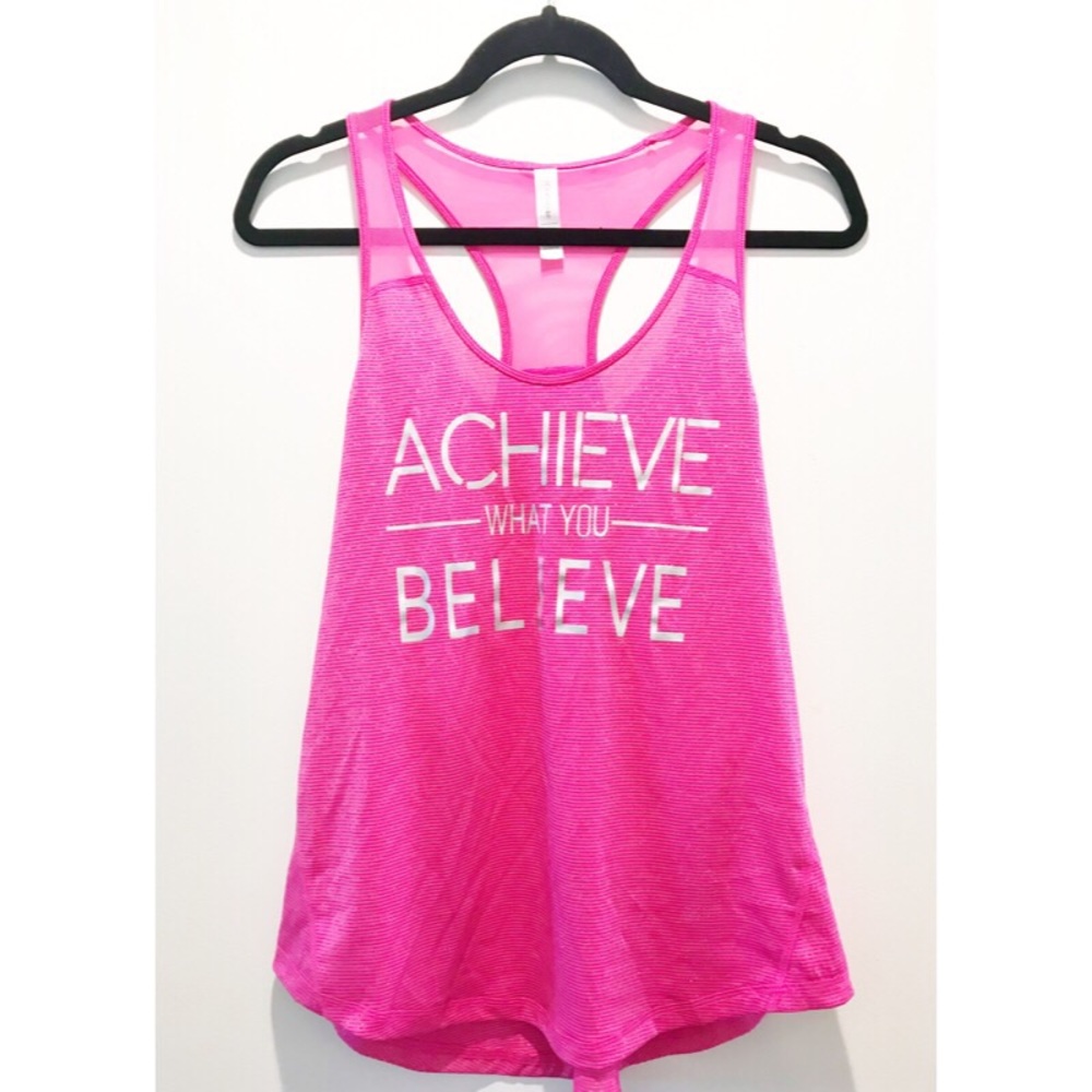 NWT Ideology Essential Tank in Molten Pink